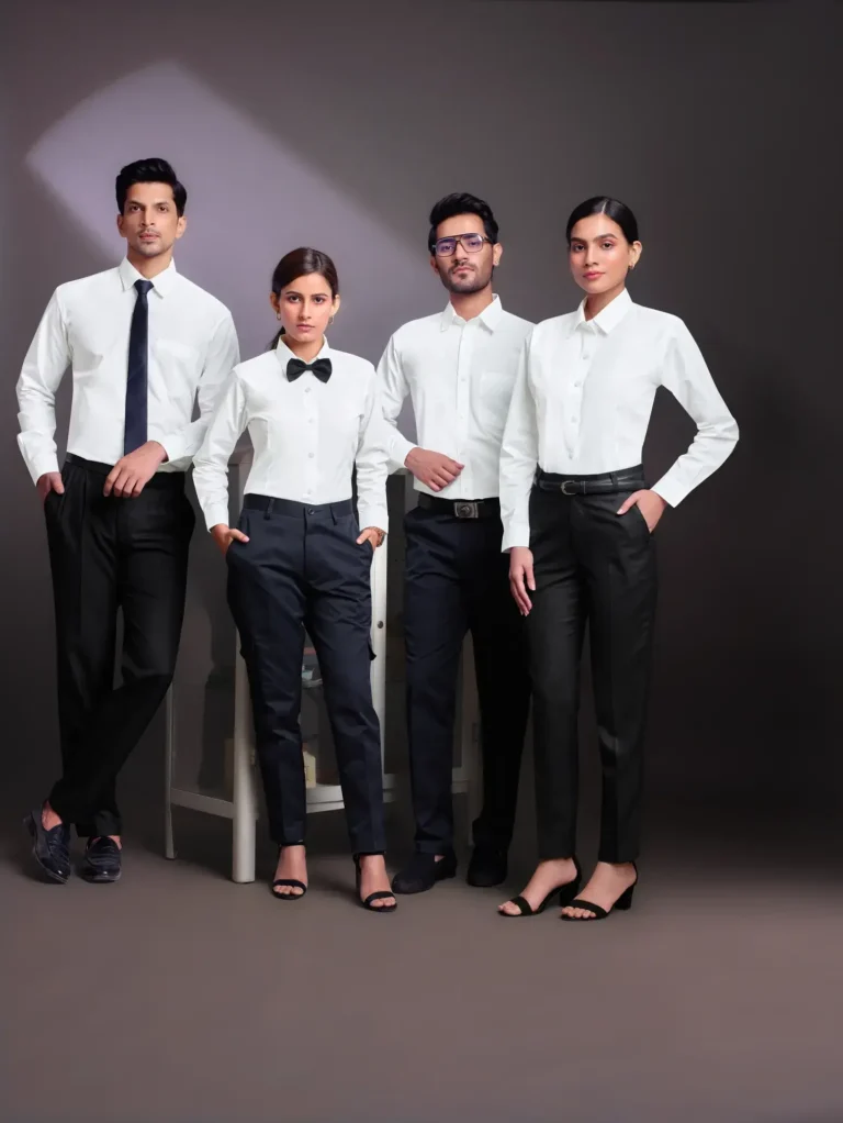 Hotel and restaurant uniforms manufactured by Terah Tex in Chennai